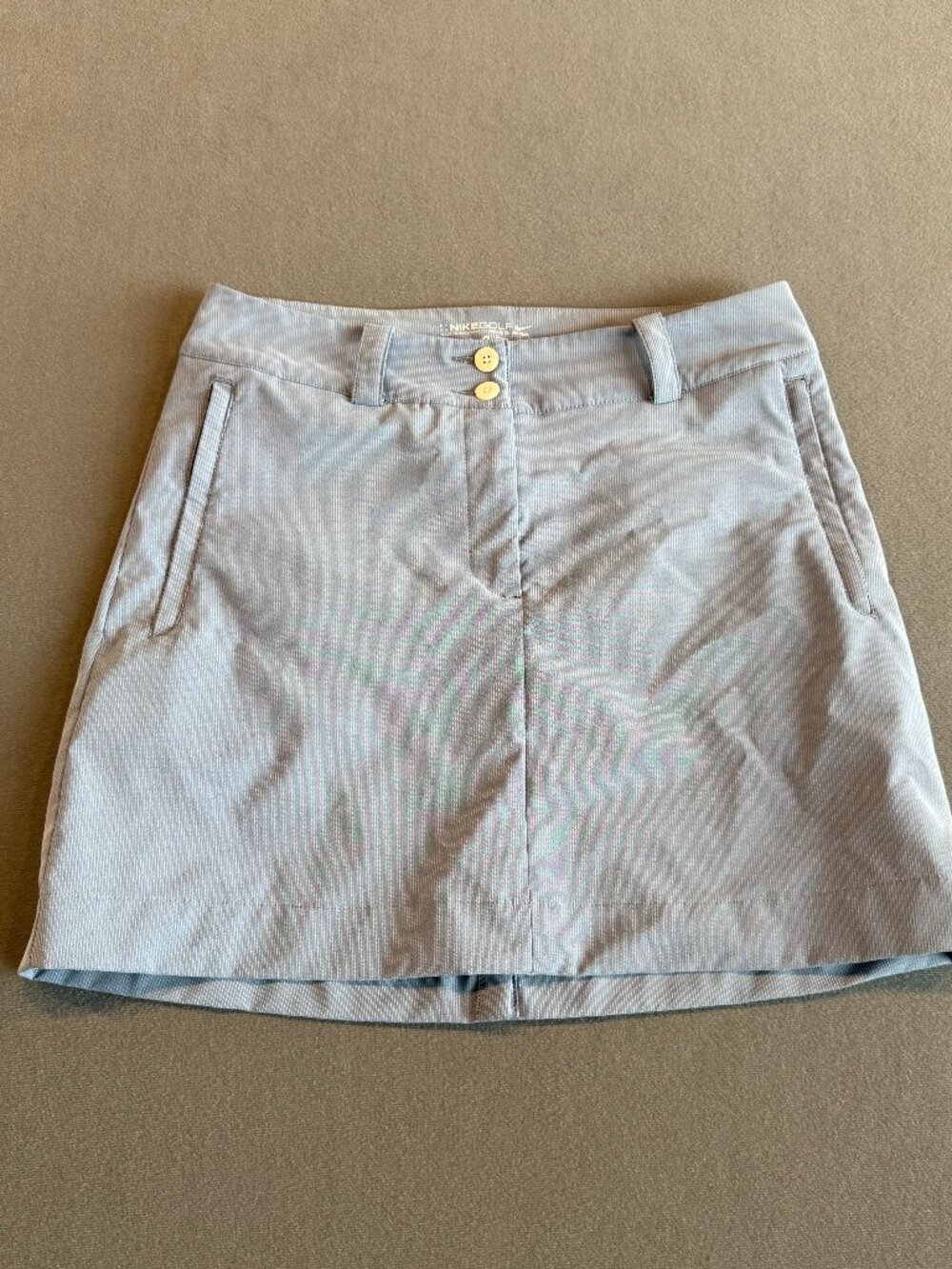 Nike Golf Dri-FIT Women's Striped Golf Skirt Light Blue Size 4